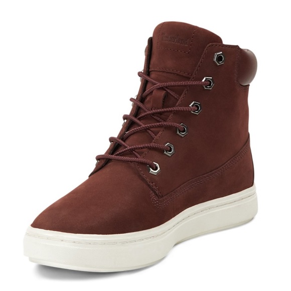 Timberland women’s Londyn 6 inch Boot Burgundy - Picture 7 of 8
